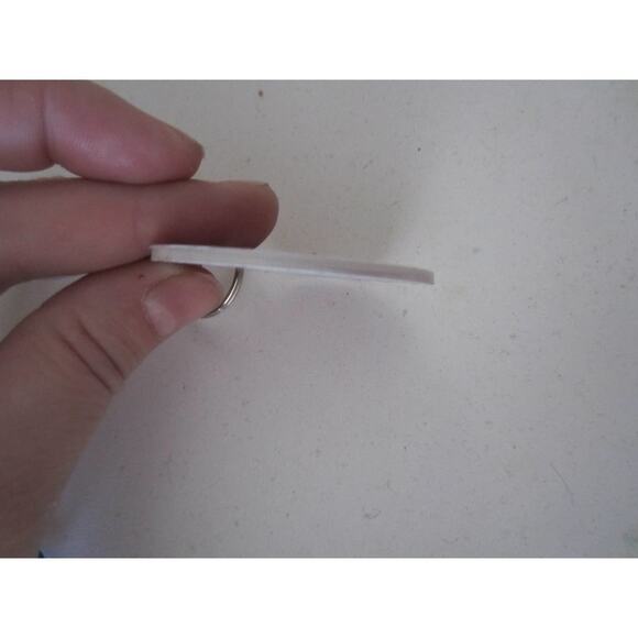 Handmade Unique Upcycled Posh Keychain - Picture 5 of 15